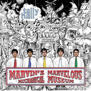 Tally Hall's ''Marvins Marvelous Mechanical Museum'' Cover Art